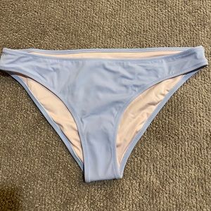 Shade & Short light blue bikini bottoms
